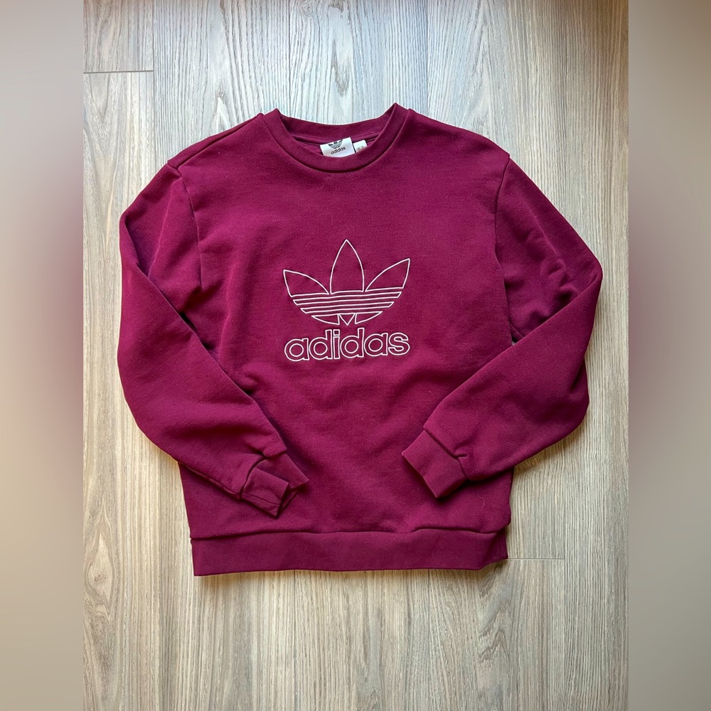 ADIDAS trefoil logo sweatshirt
